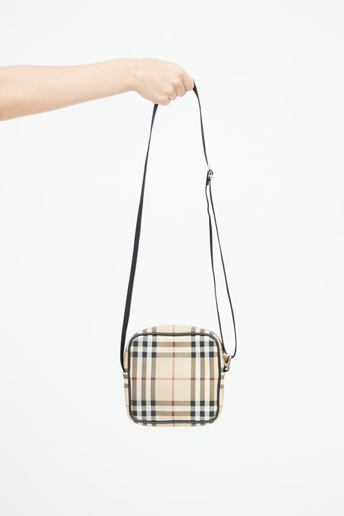 Burberry Nova Check Mini Crossbody Bag