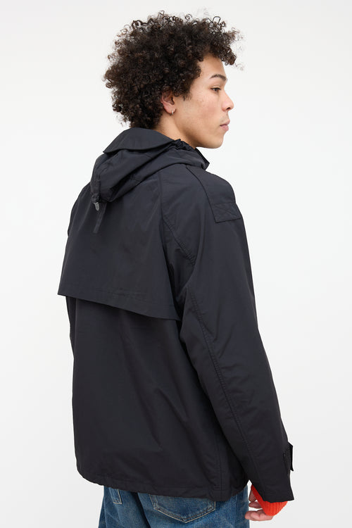 Burberry Black Bungee Cord Jacket