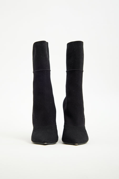 Burberry Black Kimberley Sock Boot