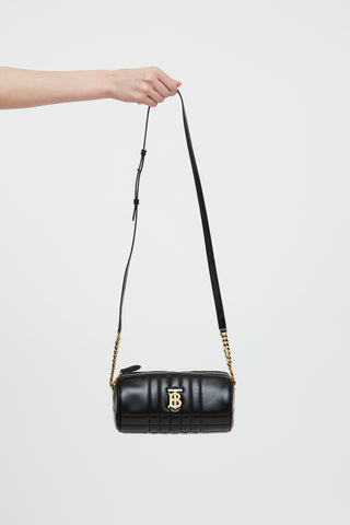 Burberry Black Lola New Barrel Crossbody Bag