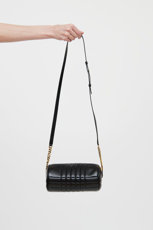 Burberry Black Lola New Barrel Crossbody Bag