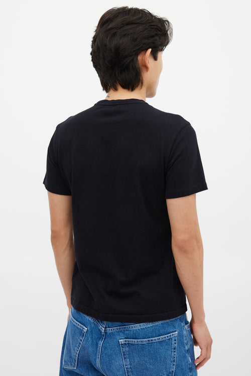 Burberry Black 
Multicolour Nova Check Logo T-Shirt