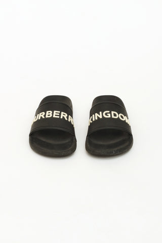 Burberry Black Kingdom Kids Slide