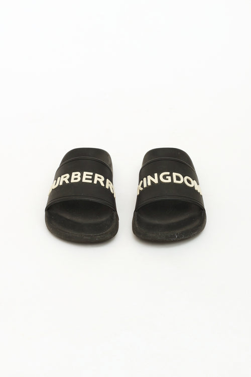 Burberry Black Kingdom Kids Slide