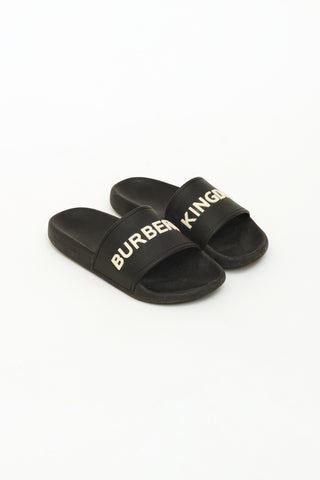 Burberry Black Kingdom Kids Slide