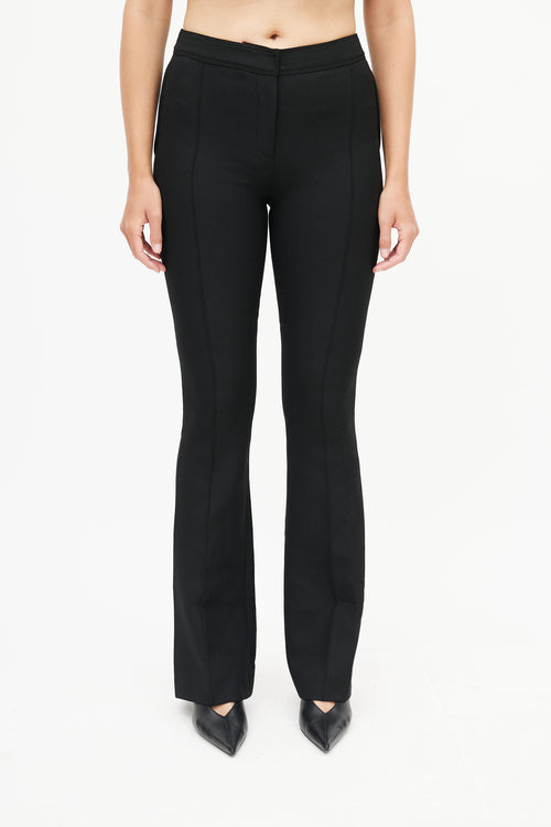 Burberry Black Seamed Trouser