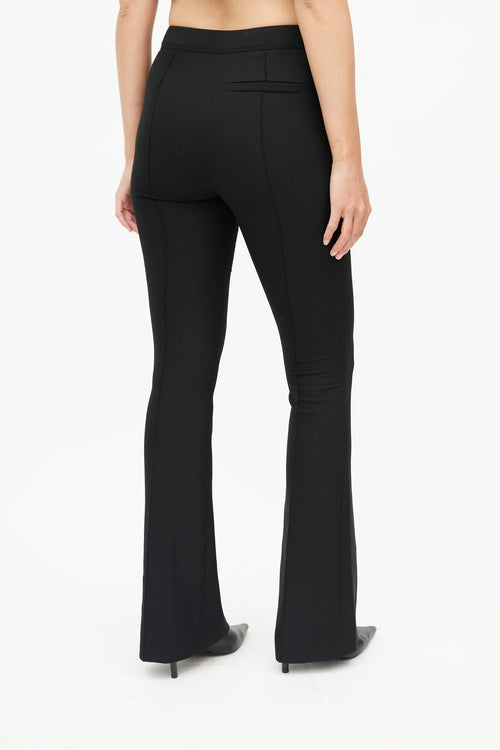 Burberry Black Seamed Trouser