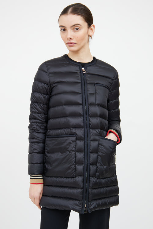 Burberry Black 
Multi Down Coat