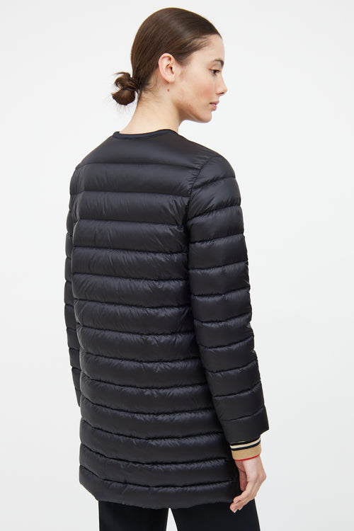 Burberry Black 
Multi Down Coat