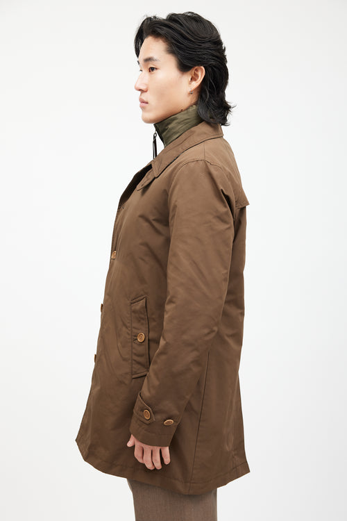 Burberry Brown Padded Coat