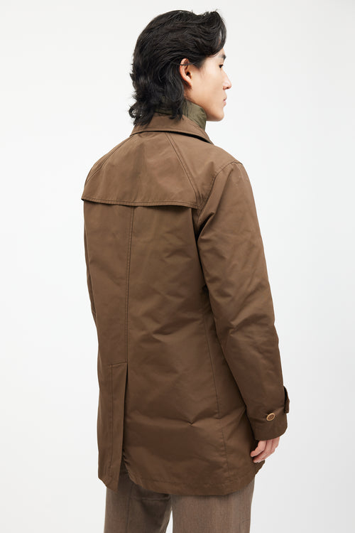 Burberry Brown Padded Coat