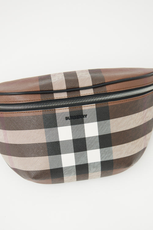 Dark Birch Cason Belt Bag