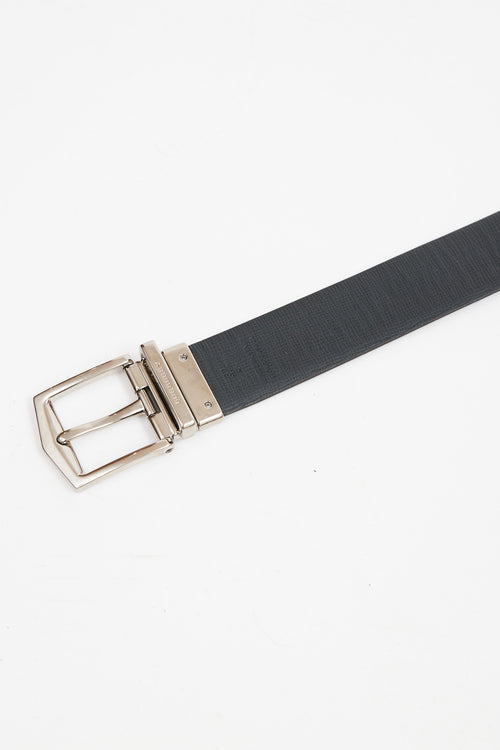 Burberry Brown 
Yellow Reversible Belt