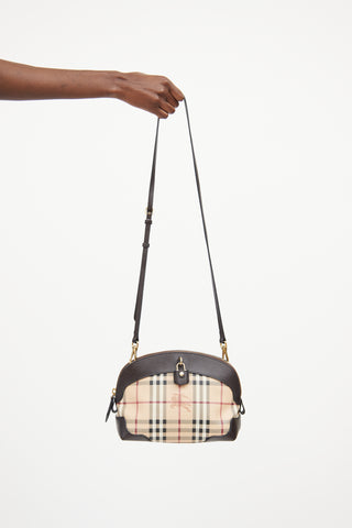 Burberry Beige Primrose Haymarket Crossbody Bag