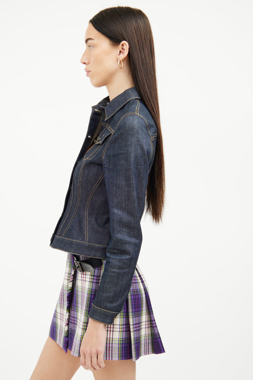 Burberry Prorsum Dark Wash Denim Jacket