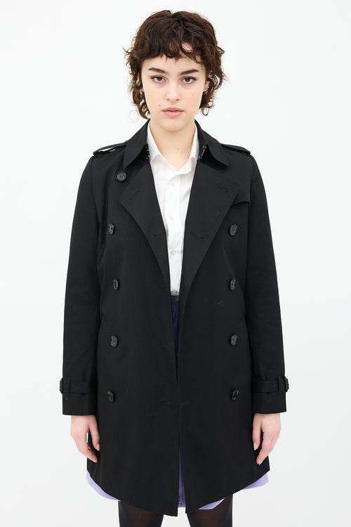 Burberry Double Breasted Trench Coat