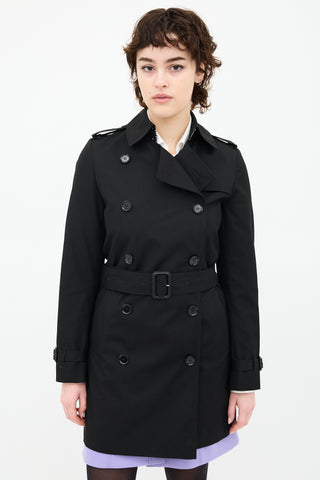 Burberry Double Breasted Trench Coat