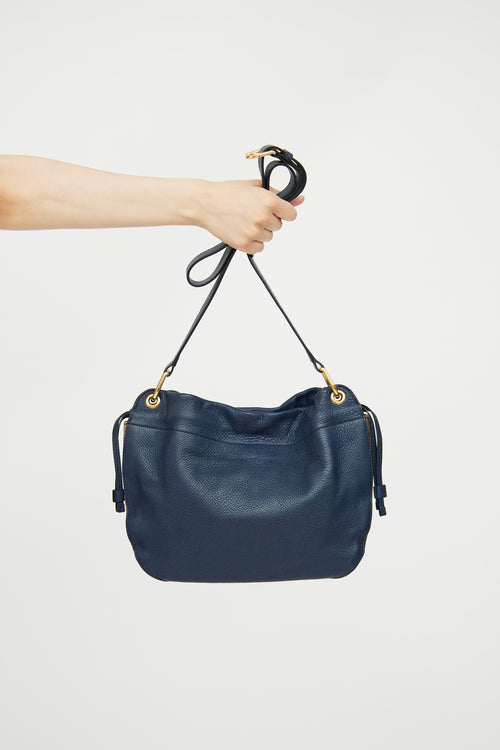 Burberry Navy Bingley Crossbody Bag