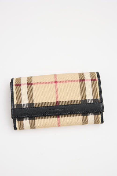 Burberry Nova Check Bifold Wallet