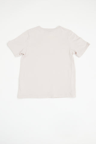 Burberry Pink Chest Logo T-shirt