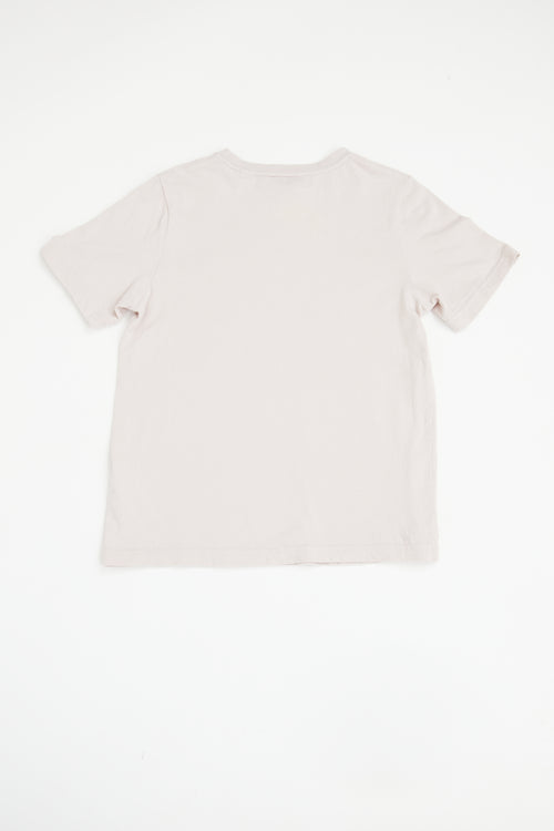 Burberry Pink Chest Logo T-shirt