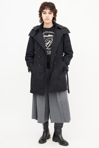 Burberry Puffer Lined Trench Coat