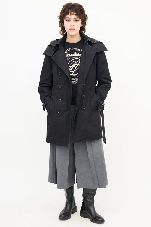 Burberry Puffer Lined Trench Coat