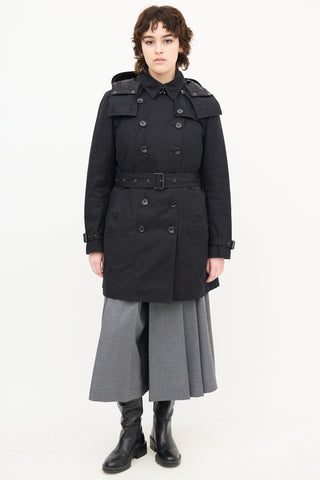 Burberry Puffer Lined Trench Coat