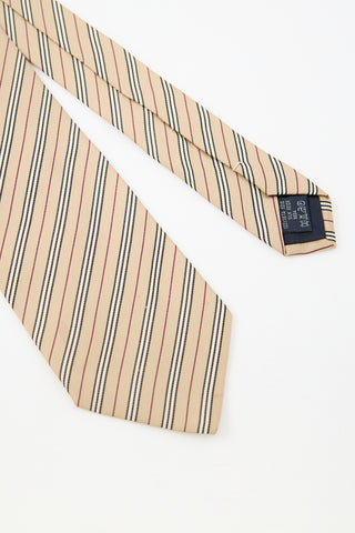 Burberry Silk Striped Tie