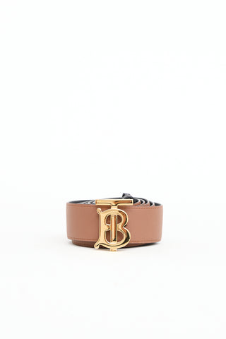 Burberry TB Leather Belt