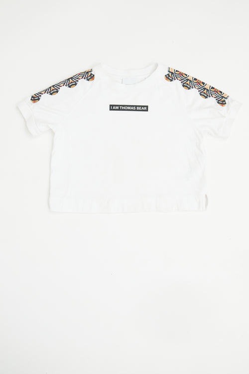 Burberry White Thomas Bear T-shirt