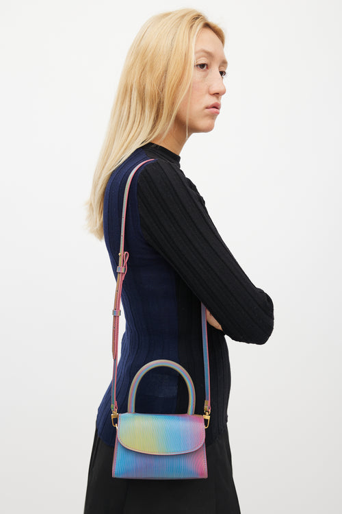 By Far Multicolour Rainbow Mini Bag