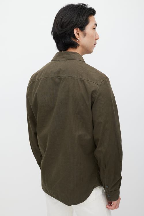 C.P. Company Brown 
Black Ripstop Jacket