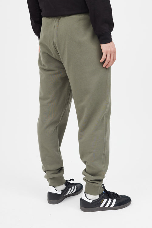 C.P. Company Green Cargo Jogger Sweatpant