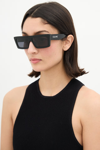 Celine Black Monochroms CL40214U Sunglasses