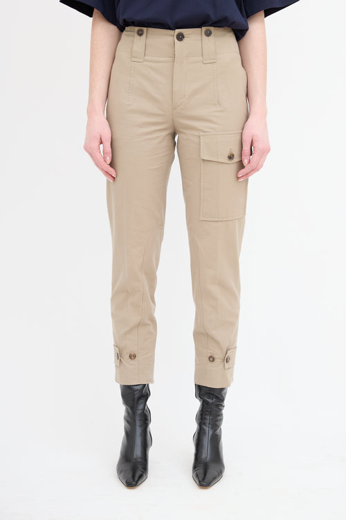 Chloé Tapered Cargo Trouser