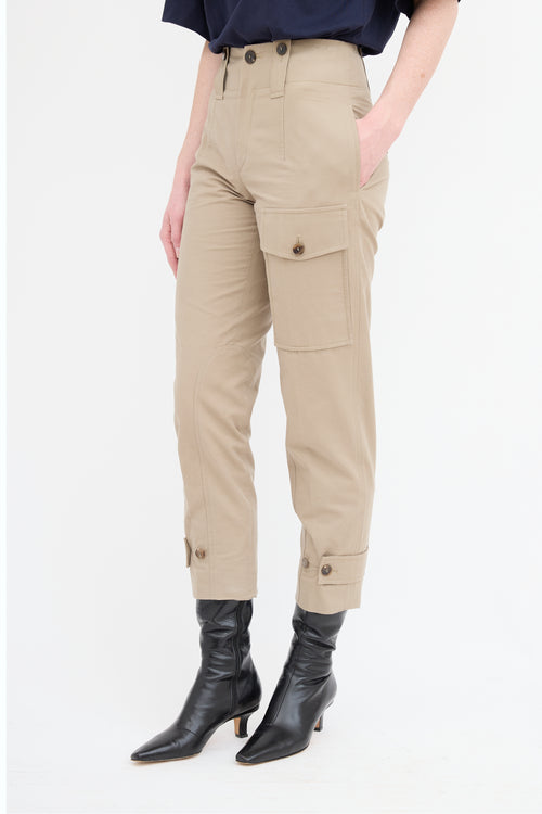 Chloé Tapered Cargo Trouser