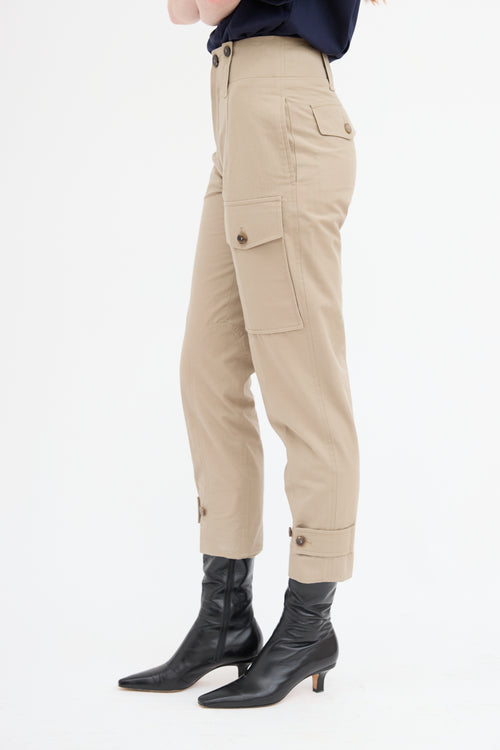 Chloé Tapered Cargo Trouser