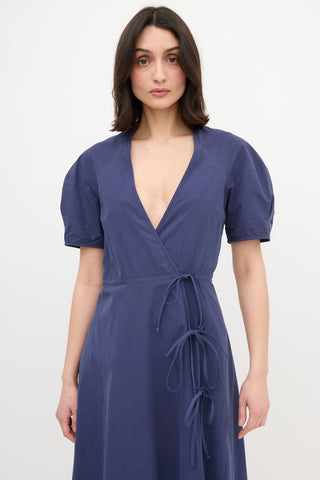 Ciao Lucia Poplin Wrap Dress