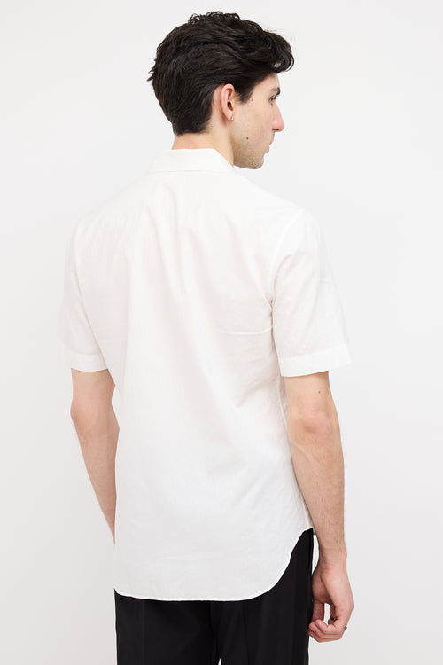 Dior White Oblique Monogram Shirt