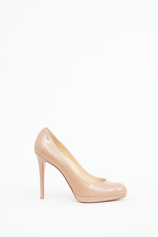 Christian Louboutin Nude New Simple Pump