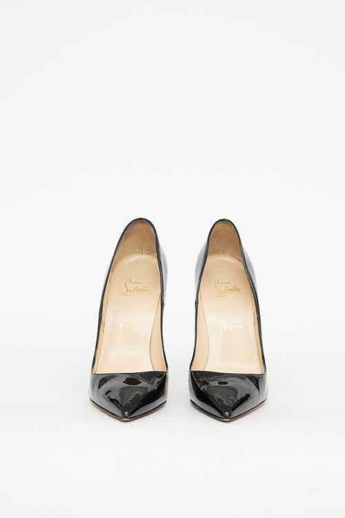 Christian Louboutin Black Patent So Kate Pump