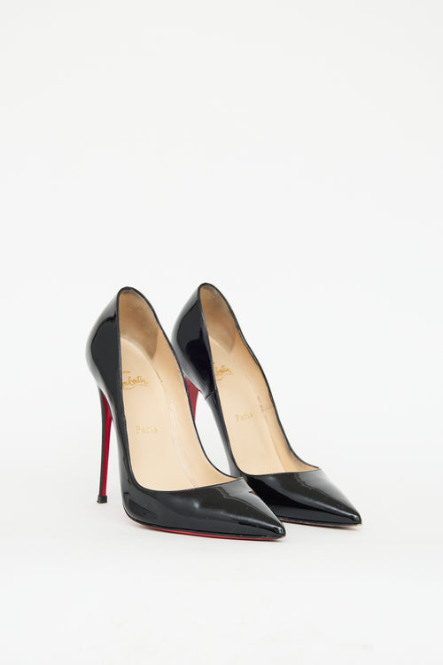 Christian Louboutin Black Patent So Kate Pump