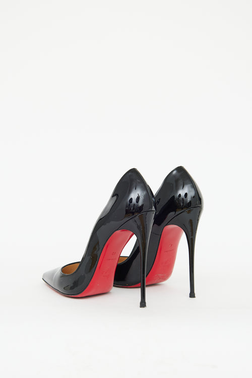 Christian Louboutin Black Patent So Kate Pump