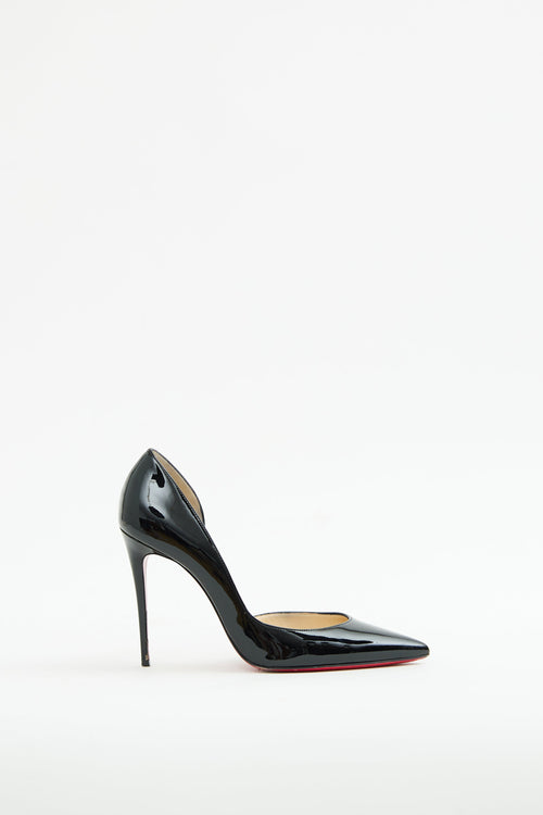 Christian Louboutin Black Patent Iriza Pump