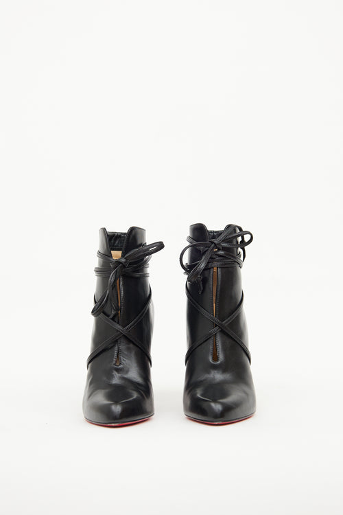 Black S.I.T. Rain Ankle Boot Christian Louboutin