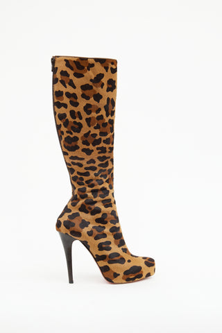 Christian Louboutin Fifi Tall Pattern Boot