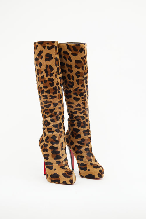 Christian Louboutin Fifi Tall Pattern Boot