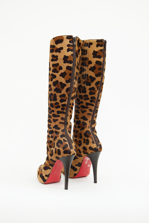 Christian Louboutin Fifi Tall Pattern Boot