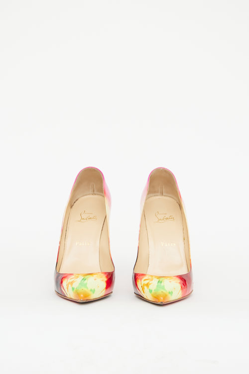 Christian Louboutin Tiedye Pigalle Follies Pump